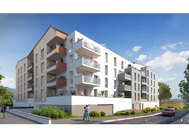 Investissement locatif  Woippy : programme immobilier neuf pour investir Konnect  Metz