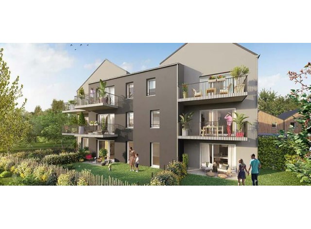 Investissement locatif en Meurthe-et-Moselle 54 : programme immobilier neuf pour investir Nancy C2  Nancy
