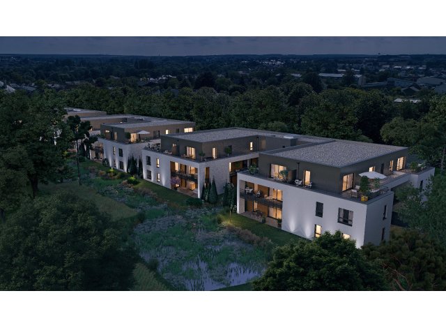 Investissement locatif  Woippy : programme immobilier neuf pour investir Le Domaine des Arches  Marly