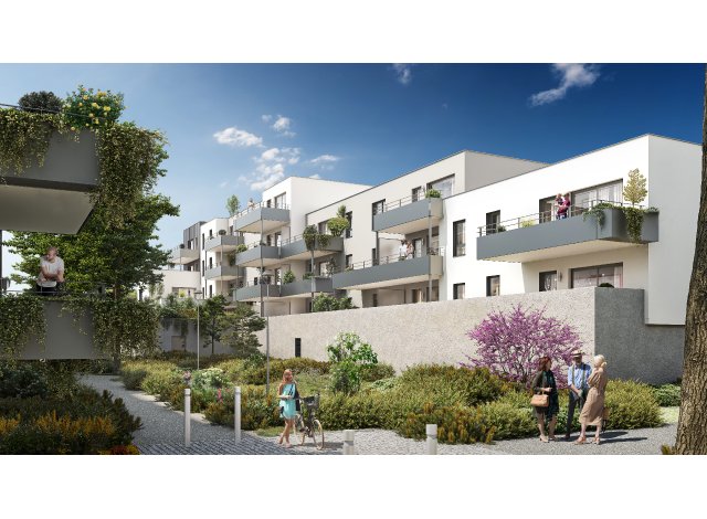 Investissement locatif  Woippy : programme immobilier neuf pour investir Le Sentier des Platanes  Florange