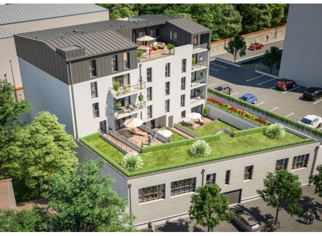 Investissement locatif  Reims : programme immobilier neuf pour investir Villa Louise  Reims