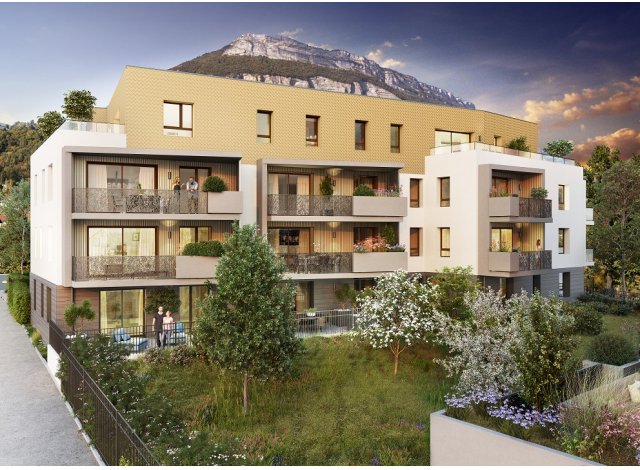 Investissement locatif  Le-Monetier-les-Bains : programme immobilier neuf pour investir Organic  Meylan