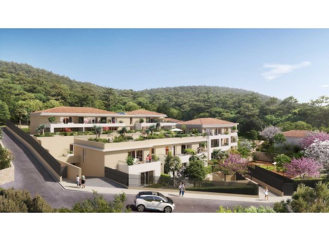 Investissement locatif  Ollioules : programme immobilier neuf pour investir Les Restanques d'Azur  Six-Fours-les-Plages