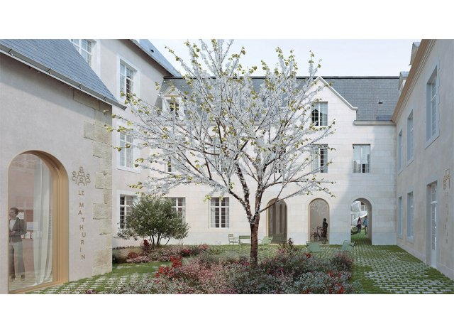 Investissement locatif en Mayenne 53 : programme immobilier neuf pour investir Cour St Mathurin  Laval
