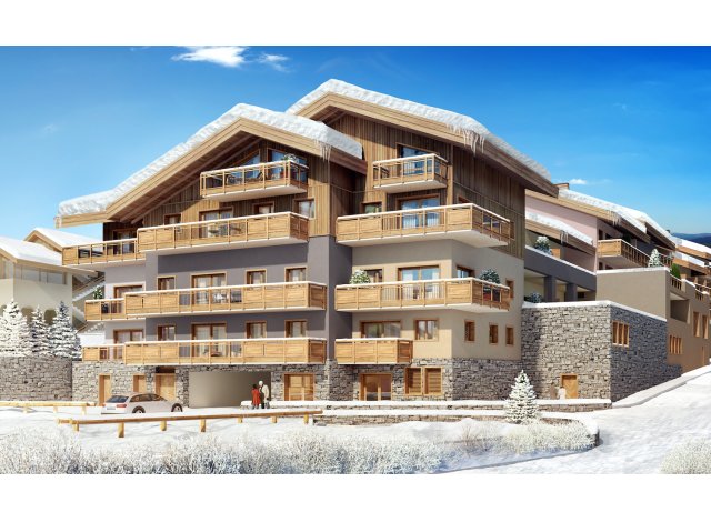 Investissement locatif  Le-Monetier-les-Bains : programme immobilier neuf pour investir Résidence Akoya  Valmorel