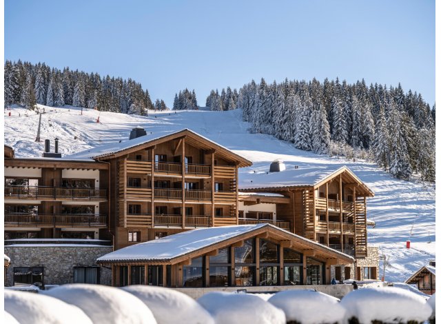 Investissement locatif  Chamonix-Mont-Blanc : programme immobilier neuf pour investir Le Hameau de l'Ours  Manigod