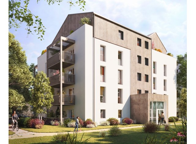 Investissement locatif  Saint-Pierre-des-Corps : programme immobilier neuf pour investir Les Jardins du Luxembourg  Tours