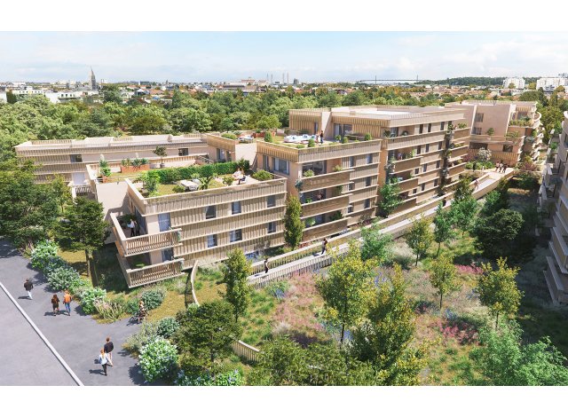 Investissement locatif  Blanquefort : programme immobilier neuf pour investir Estuaire  Bordeaux