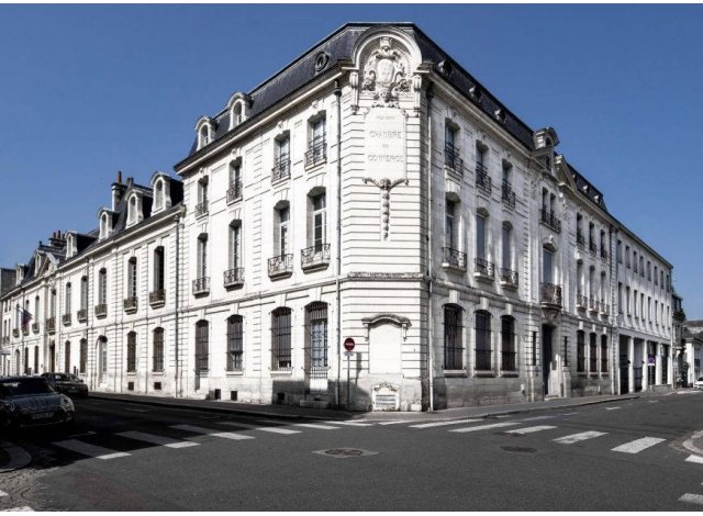 Investissement locatif en Indre-et-Loire 37 : programme immobilier neuf pour investir Tours M3  Tours