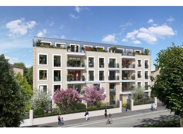 Investissement locatif dans le Val de Marne 94 : programme immobilier neuf pour investir Pavillon de la Marne  Le Perreux-sur-Marne