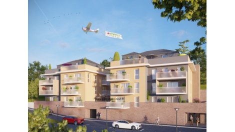 Investissement locatif en Seine-Maritime 76 : programme immobilier neuf pour investir Rouen - Vue Seine  Rouen