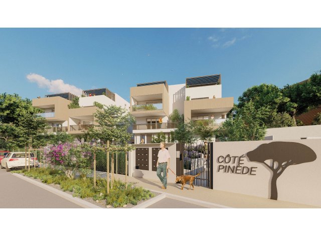 Investissement locatif  Uzs : programme immobilier neuf pour investir Cote Pinede  Nîmes