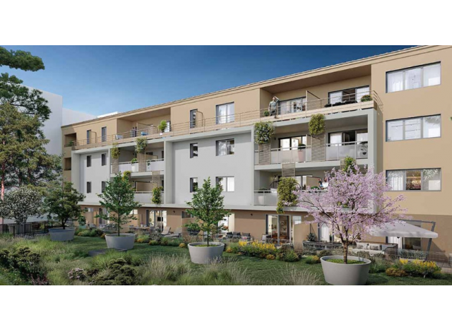 Investissement locatif  Ollioules : programme immobilier neuf pour investir Résidence Barentine  Toulon