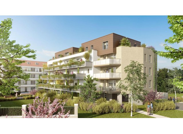 Investissement locatif  Reichstett : programme immobilier neuf pour investir Floralia  Schiltigheim