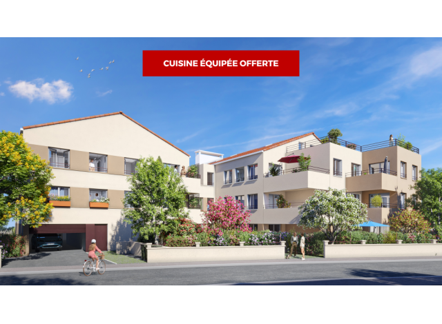 Investissement locatif dans l'Ain 01 : programme immobilier neuf pour investir L'Ambre  Ambérieu-en-Bugey