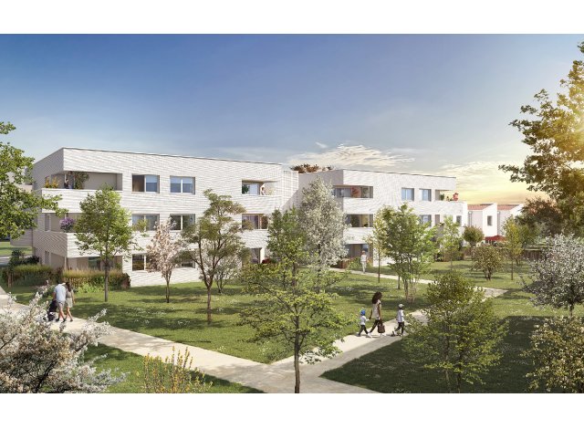 Investissement immobilier neuf avec promotion Nuances Emeraude  Toulouse