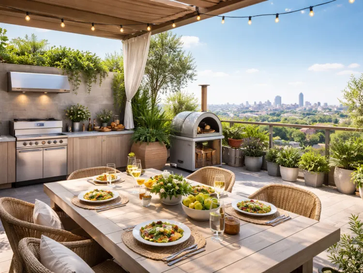 Le boom des cuisines d'été : pourquoi investir dans votre terrasse ?