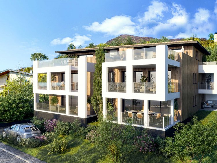 CHP Promotion Immobilière commercialise un programme intimiste de 8 appartements neufs à Saint-Alban-Leysse en Savoie.