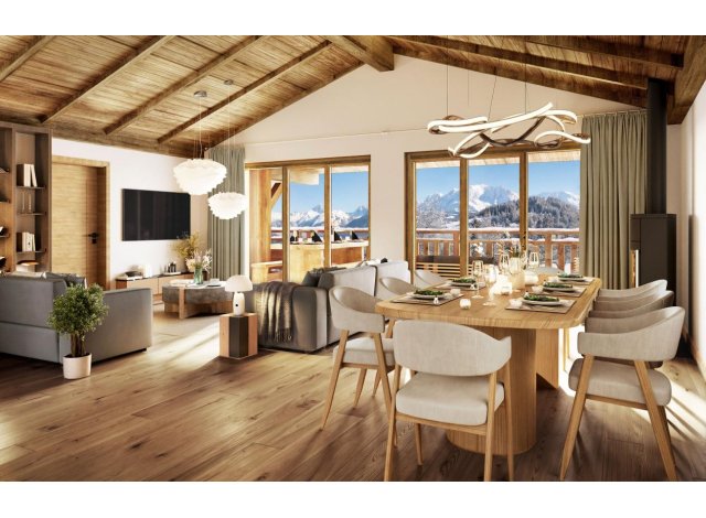 Programme neuf Cordon : Les Chalets de Skadi