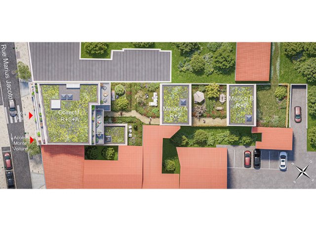 Programme immobilier neuf mixte Puteaux