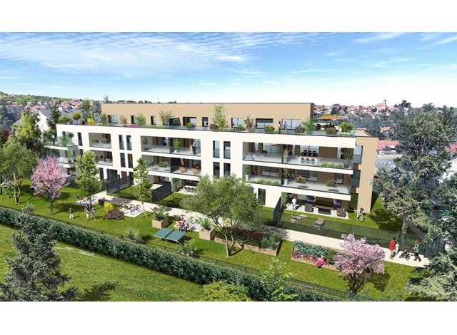 Investissement locatif en Rhne-Alpes : programme immobilier neuf pour investir Quiétude  Craponne