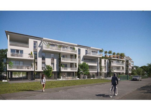 Investissement locatif dans le Var 83 : programme immobilier neuf pour investir Le Gaïa  Draguignan