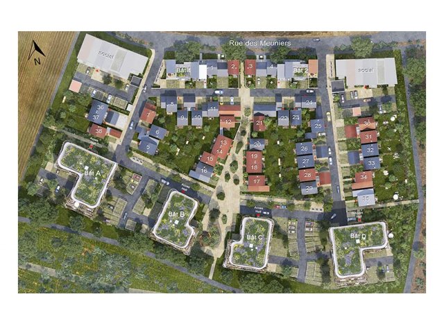 Programme immobilier neuf mixte Moissy-Cramayel