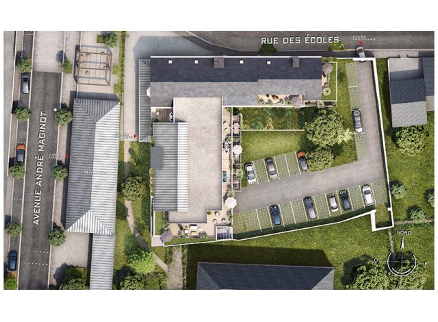 Carre des Halles programme neuf Vouvray