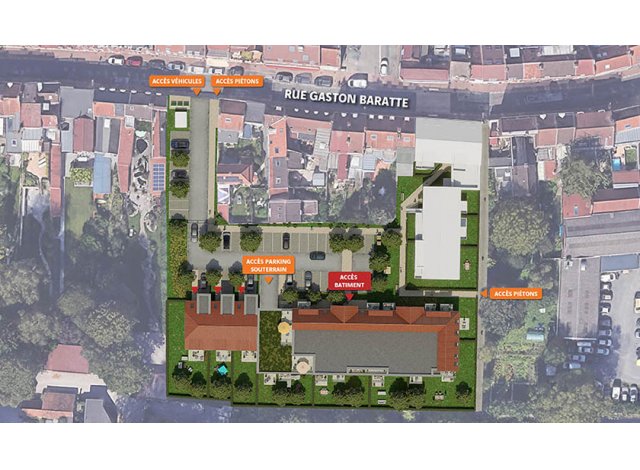 Projet immobilier Villeneuve-d'Ascq : Residence Gaston Baratte