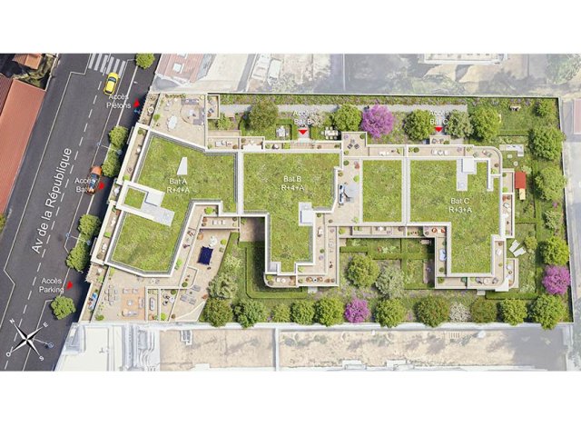 Villa Charleston programme neuf Maisons-Alfort