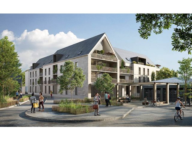 Carre des Halles immobilier neuf Vouvray
