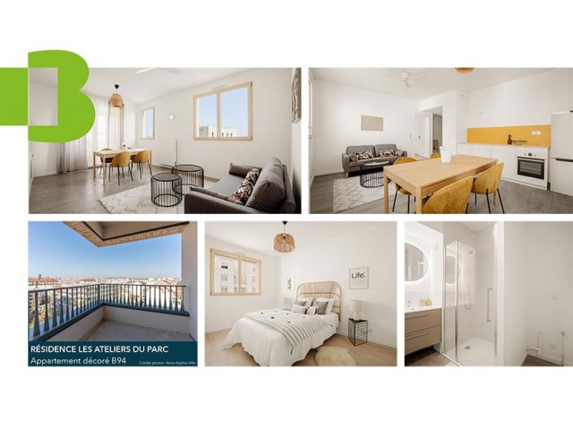 Logement neuf Villeurbanne : Les Ateliers du Parc