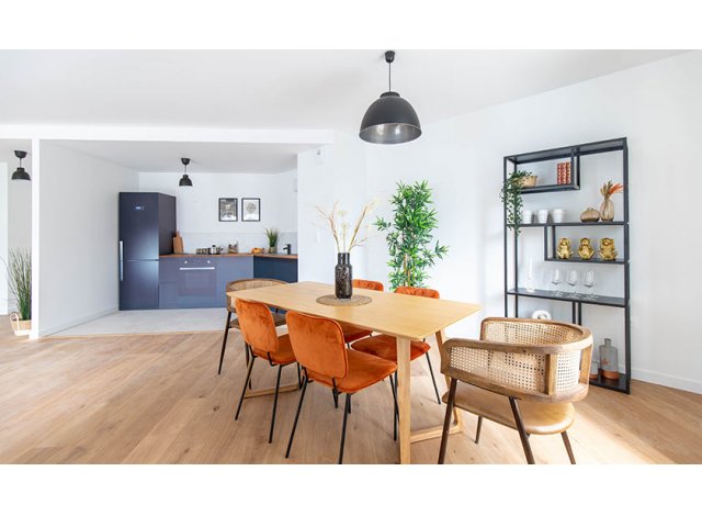Logement neuf Nantes : Cour Monselet
