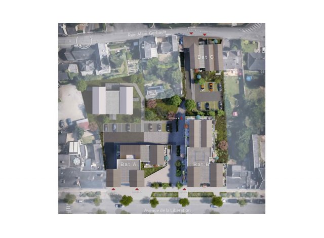 Les Allées de Sévigné programme neuf Saint-Berthevin