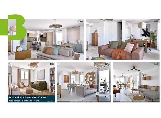 Les Ateliers du Parc programme neuf Villeurbanne