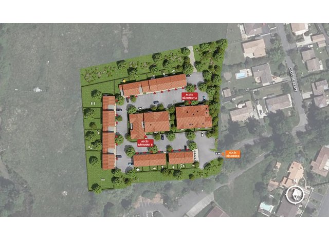 Les Jardins de Tresses programme neuf Tresses