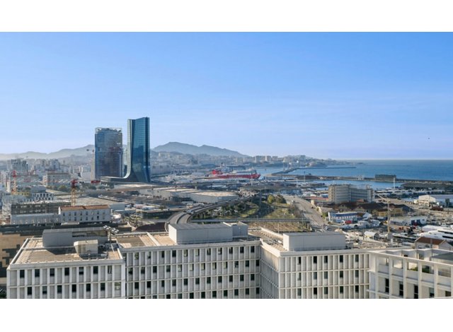 Aura - les Fabriques programme neuf Marseille 15ème