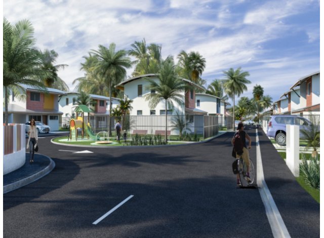 Investissement locatif dans les Dom-Tom : programme immobilier neuf pour investir Matoury C4  Matoury