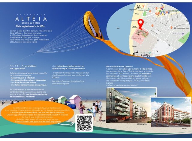 Berck-sur-Mer C1 appart Berck-sur-Mer