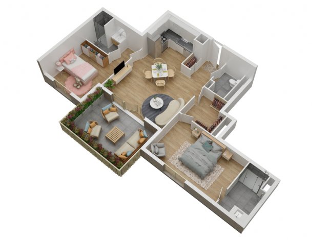 Logement neuf Lieusaint : Lieusaint C1
