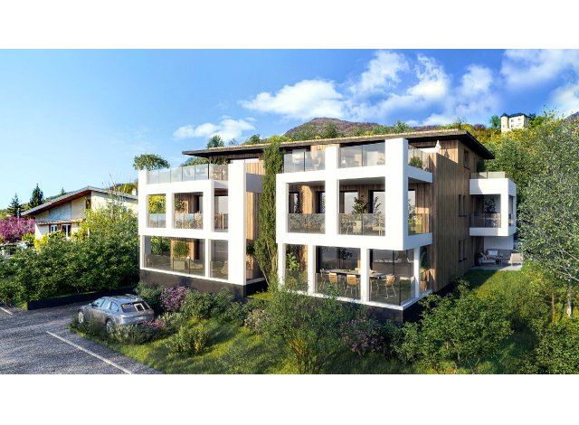 Investissement locatif en Rhne-Alpes : programme immobilier neuf pour investir Résidence Pierra Menta  Saint-Alban-Leysse