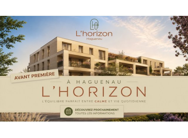 Immobilier neuf Haguenau : L'Horizon