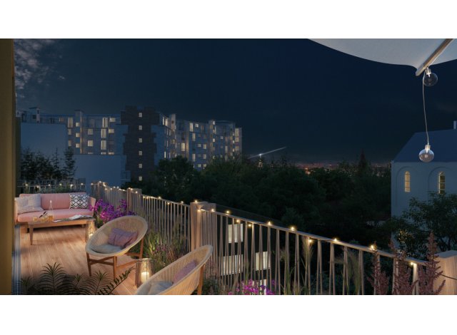 Programme immobilier neuf mixte Paris 20ème