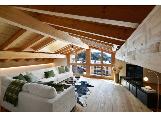 Les-Gets programme neuf  La Ferme des Pistes