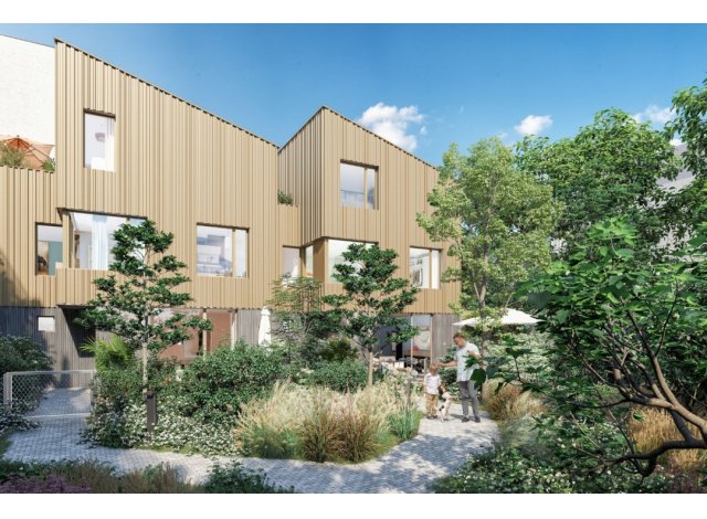 Programme immobilier neuf mixte Paris 20ème