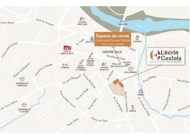 Programme immobilier neuf appart Saint-Sulpice-la-Pointe