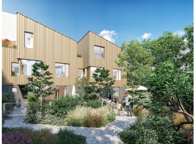 Programme immobilier neuf mixte Paris 20ème