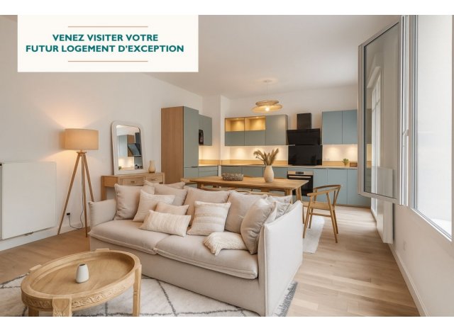 Programme immobilier neuf mixte Paris 20ème