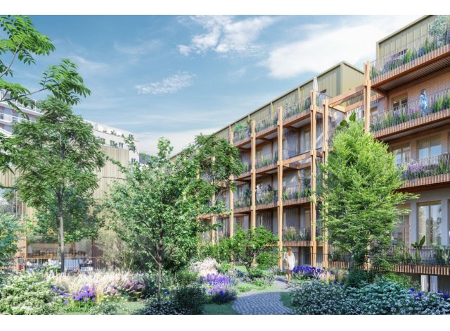 Programme immobilier neuf mixte Paris 20ème