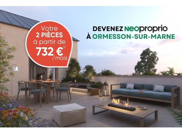 Programme immobilier neuf appart Ormesson-sur-Marne